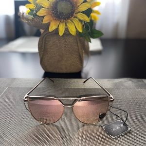 Mirror Cat Eye Sunglasses